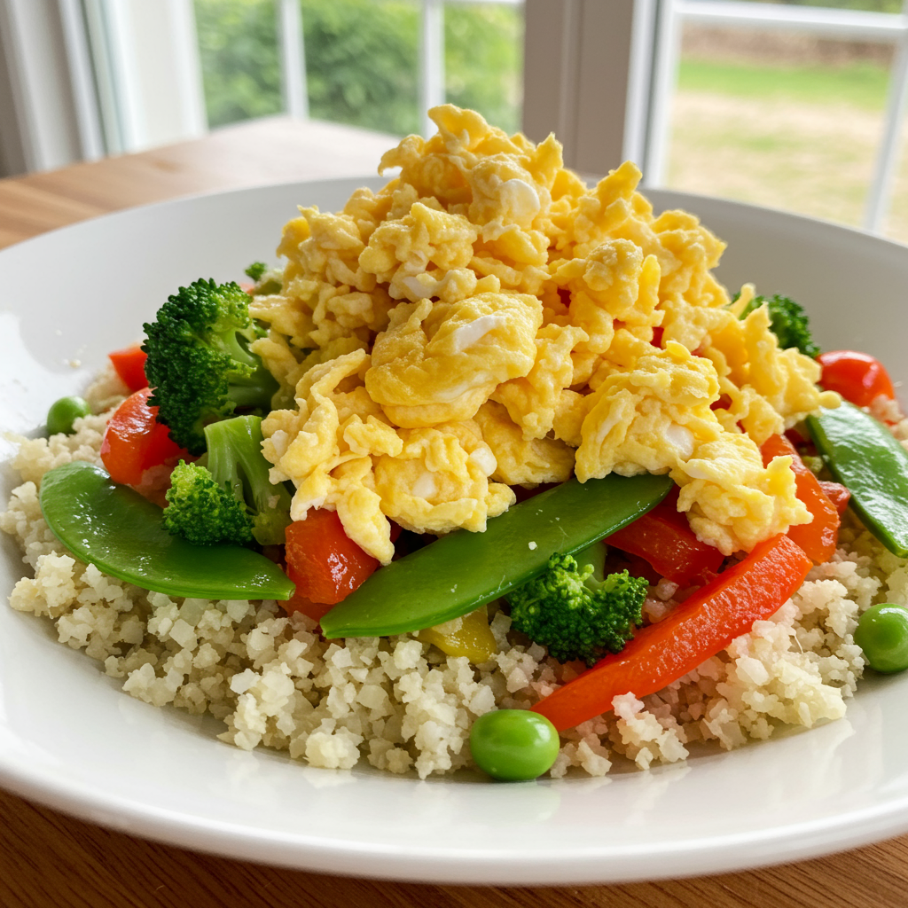 32. Cauliflower Rice Stir-Fry