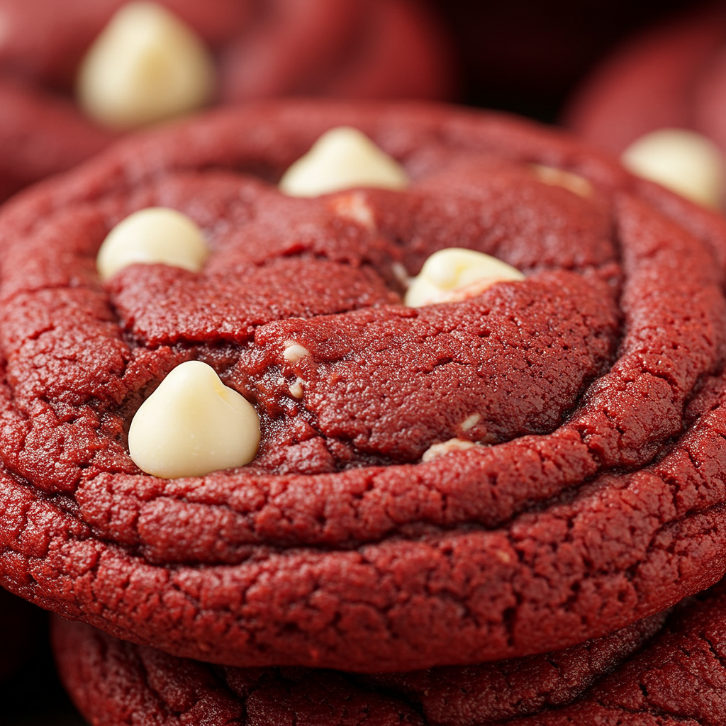 33. Red Velvet Cake Mix Cookies