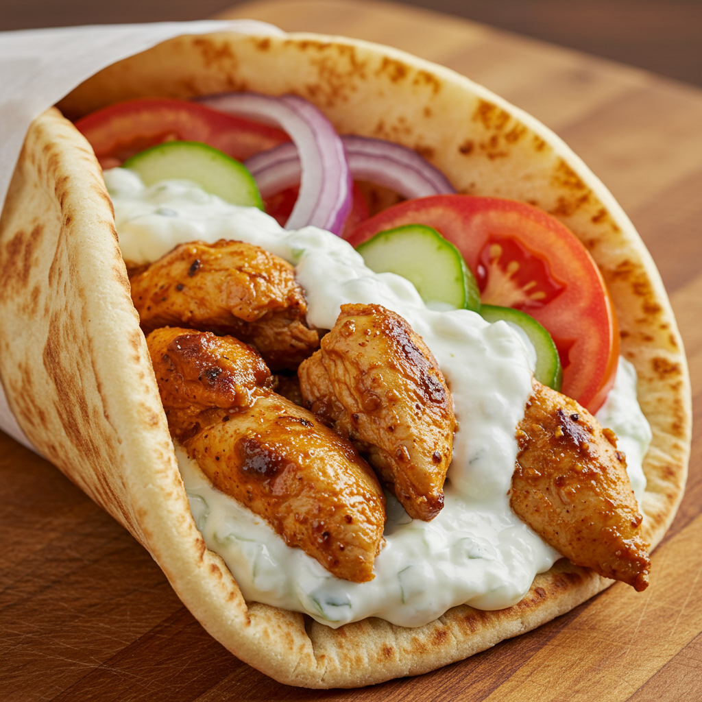34. Chicken Gyros