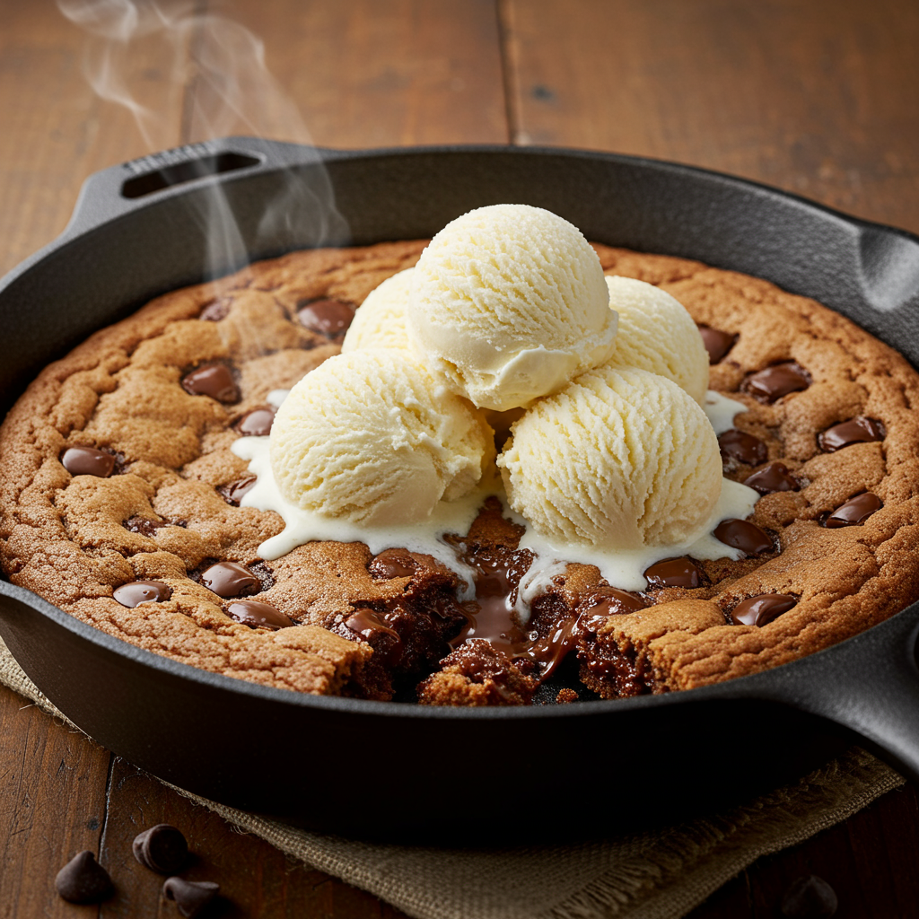 34. Chocolate Chip Skillet Cookie (Pizookie)